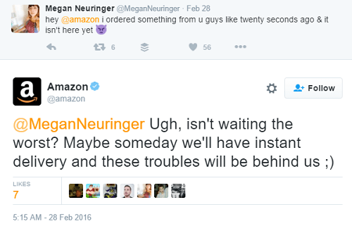 amazon support tweet