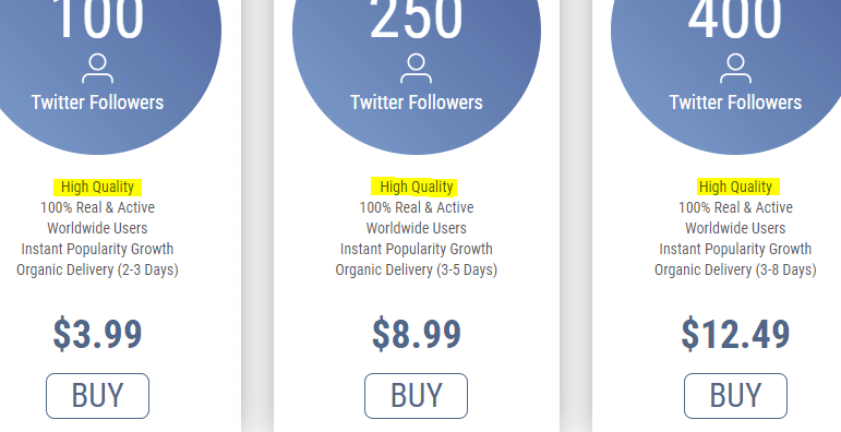 high quality followers